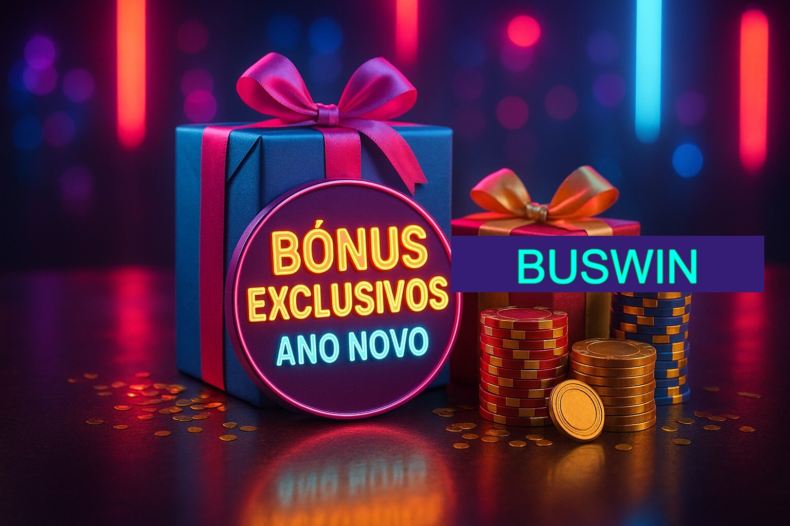 Promoções de Ano Novo no BUSWIN